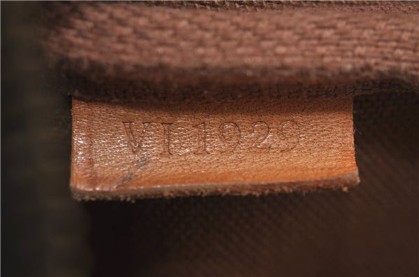 Auth Louis Vuitton Monogram Pochette Accessoires Shoulder Cross Body Pouch J1337