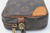 Auth Louis Vuitton Monogram Marly Dragonne PM Clutch Hand Bag M51827 LV J1338