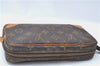 Auth Louis Vuitton Monogram Marly Dragonne PM Clutch Hand Bag M51827 LV J1338