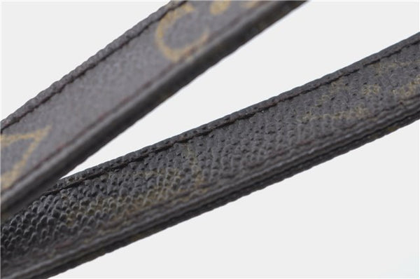 Auth Louis Vuitton Monogram Marly Dragonne PM Clutch Hand Bag M51827 LV J1338