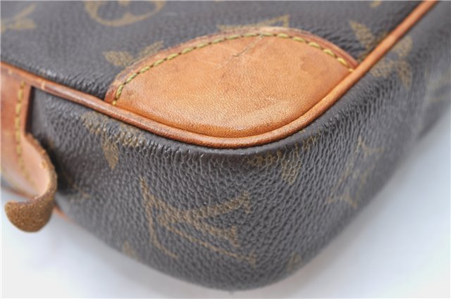 Auth Louis Vuitton Monogram Marly Dragonne PM Clutch Hand Bag M51827 LV J1338