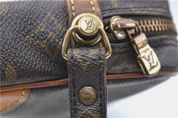 Auth Louis Vuitton Monogram Marly Dragonne PM Clutch Hand Bag M51827 LV J1338