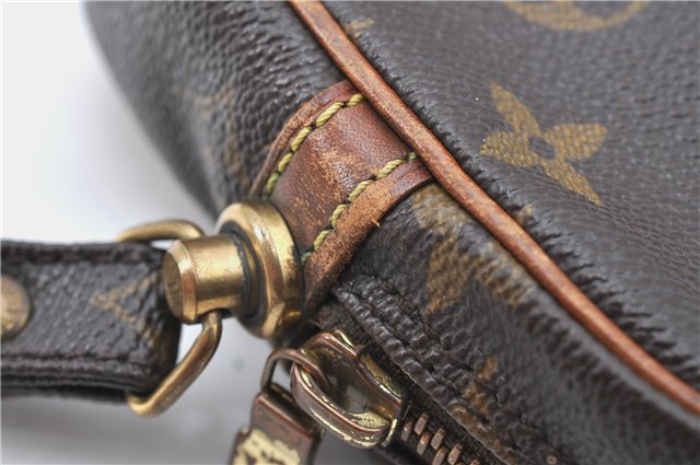 Auth Louis Vuitton Monogram Marly Dragonne PM Clutch Hand Bag M51827 LV J1338