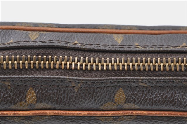 Auth Louis Vuitton Monogram Marly Dragonne PM Clutch Hand Bag M51827 LV J1338