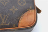 Auth Louis Vuitton Monogram Marly Dragonne PM Clutch Hand Bag M51827 LV J1338