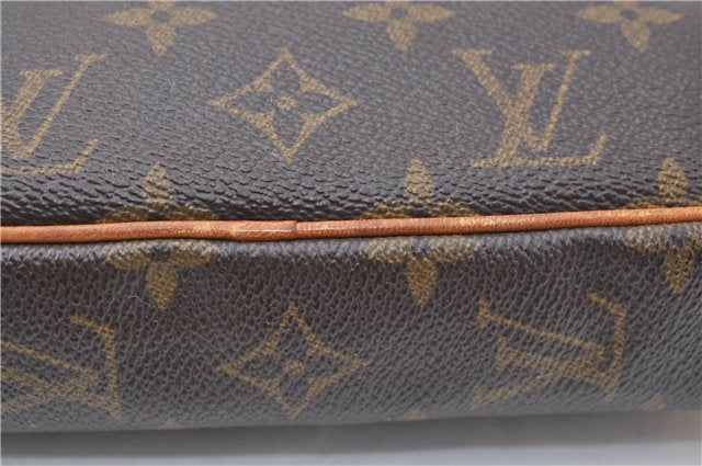 Auth Louis Vuitton Monogram Marly Dragonne PM Clutch Hand Bag M51827 LV J1338