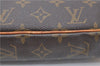 Auth Louis Vuitton Monogram Marly Dragonne PM Clutch Hand Bag M51827 LV J1338