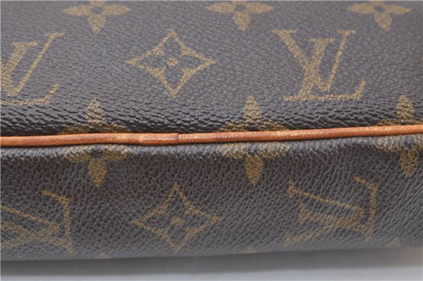 Auth Louis Vuitton Monogram Marly Dragonne PM Clutch Hand Bag M51827 LV J1338