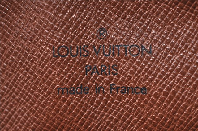 Auth Louis Vuitton Monogram Marly Dragonne PM Clutch Hand Bag M51827 LV J1338