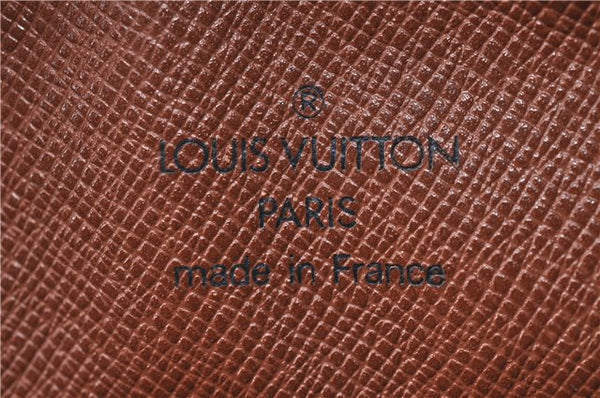 Auth Louis Vuitton Monogram Marly Dragonne PM Clutch Hand Bag M51827 LV J1338