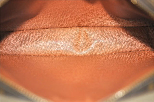 Auth Louis Vuitton Monogram Marly Dragonne PM Clutch Hand Bag M51827 LV J1338