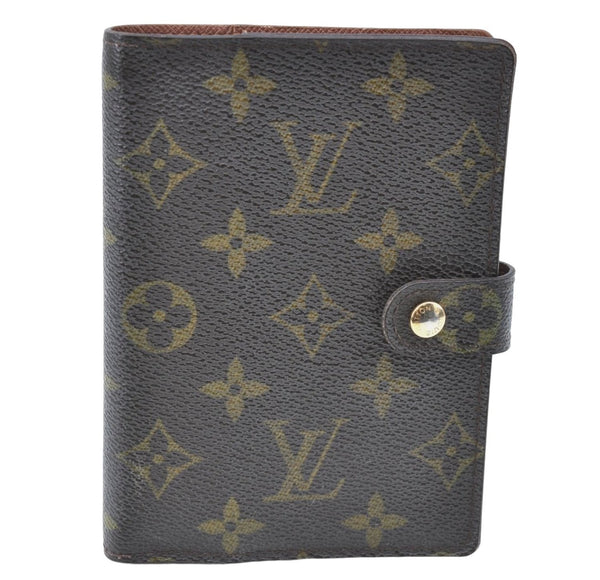 Authentic Louis Vuitton Monogram Agenda PM Day Planner Cover R20005 LV J1339