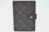 Authentic Louis Vuitton Monogram Agenda PM Day Planner Cover R20005 LV J1339