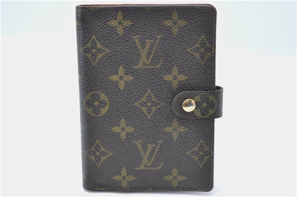 Authentic Louis Vuitton Monogram Agenda PM Day Planner Cover R20005 LV J1339