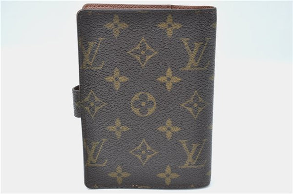 Authentic Louis Vuitton Monogram Agenda PM Day Planner Cover R20005 LV J1339