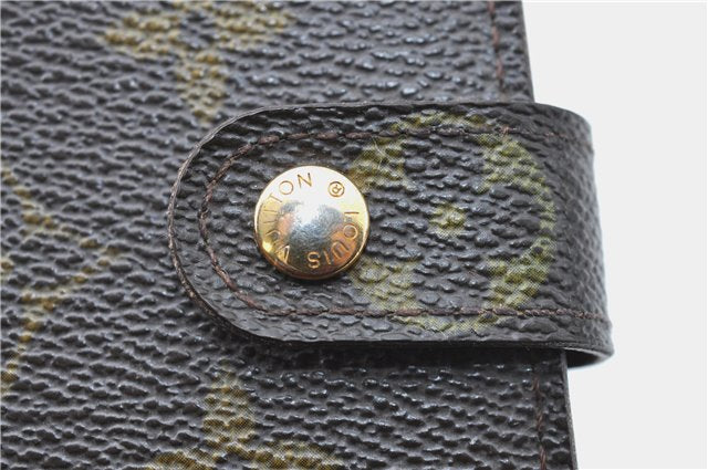 Authentic Louis Vuitton Monogram Agenda PM Day Planner Cover R20005 LV J1339