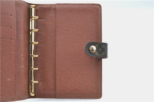 Authentic Louis Vuitton Monogram Agenda PM Day Planner Cover R20005 LV J1339