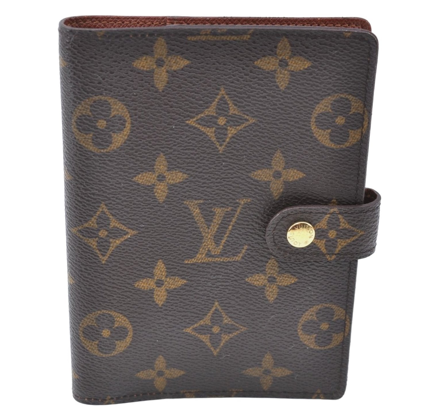 Authentic Louis Vuitton Monogram Agenda PM Day Planner Cover R20005 LV J1340
