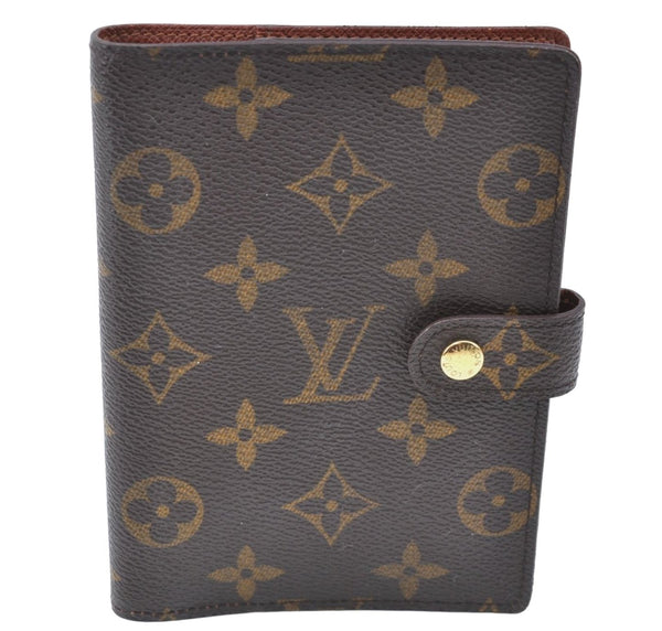 Authentic Louis Vuitton Monogram Agenda PM Day Planner Cover R20005 LV J1340