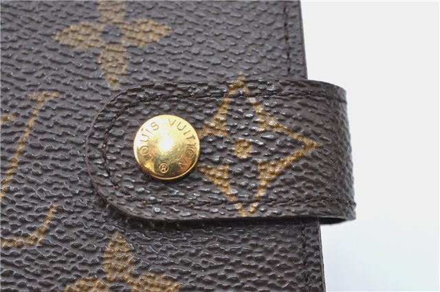 Authentic Louis Vuitton Monogram Agenda PM Day Planner Cover R20005 LV J1340
