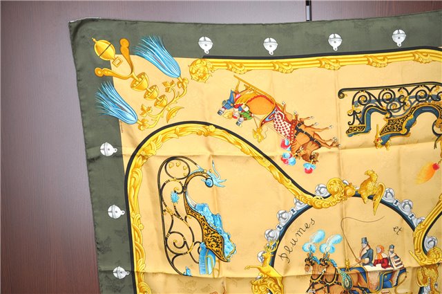 Authentic HERMES Carre 90 Scarf 