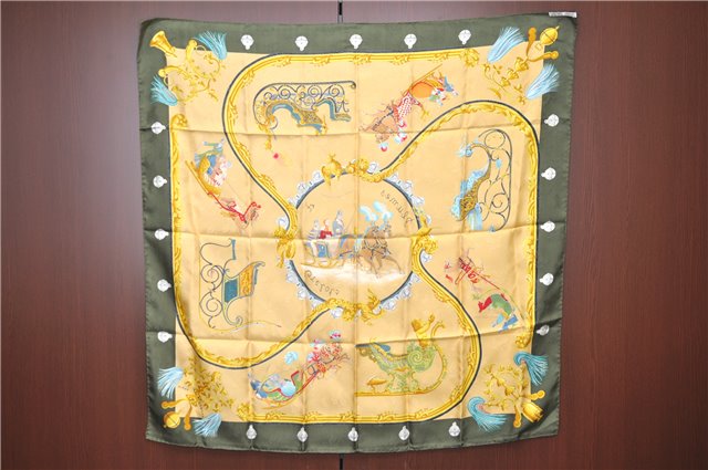 Authentic HERMES Carre 90 Scarf 