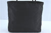 Authentic PRADA Nylon Tessuto Shoulder Tote Bag Purse Black J1343