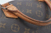 Authentic Louis Vuitton Monogram Speedy 35 Hand Boston Bag M41524 LV J1345