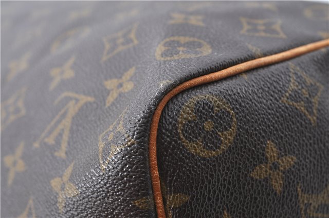 Authentic Louis Vuitton Monogram Speedy 35 Hand Boston Bag M41524 LV J1345