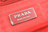 Authentic PRADA Nylon Tessuto Leather 2Way Shoulder Tote Bag Pink J1347