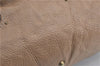 Authentic Chloe Paddington Leather Shoulder Hand Bag Purse Beige Brown J1358