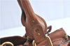 Authentic Chloe Paddington Leather Shoulder Hand Bag Purse Brown J1359