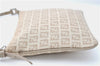 Auth FENDI Zucchino Shoulder Cross Body Bag Purse Canvas Leather Beige J1362