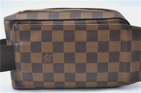 Authentic Louis Vuitton Damier Geronimos Waist Body Bag N51994 LV J1372