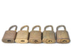 Authentic Louis Vuitton Padlock Gold 10Set LV J1381