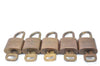 Authentic Louis Vuitton Padlock & Keys 10Set LV J1382