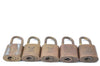 Authentic Louis Vuitton Padlock & Keys 10Set LV J1382