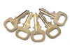 Authentic Louis Vuitton Padlock & Keys 10Set LV J1383