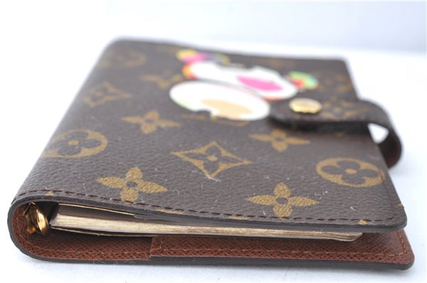Authentic Louis Vuitton Monogram Panda Agenda Day Planner Cover R20011 LV J1388