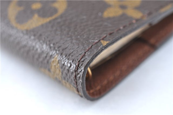 Authentic Louis Vuitton Monogram Panda Agenda Day Planner Cover R20011 LV J1388