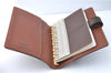 Authentic Louis Vuitton Monogram Panda Agenda Day Planner Cover R20011 LV J1388
