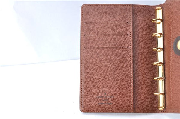 Authentic Louis Vuitton Monogram Panda Agenda Day Planner Cover R20011 LV J1388