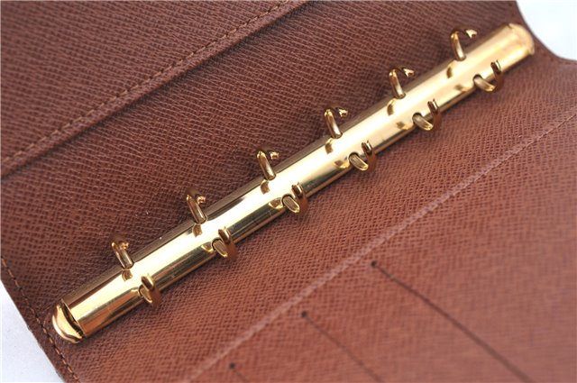 Authentic Louis Vuitton Monogram Panda Agenda Day Planner Cover R20011 LV J1388