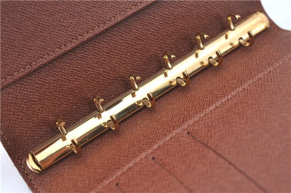 Authentic Louis Vuitton Monogram Panda Agenda Day Planner Cover R20011 LV J1388