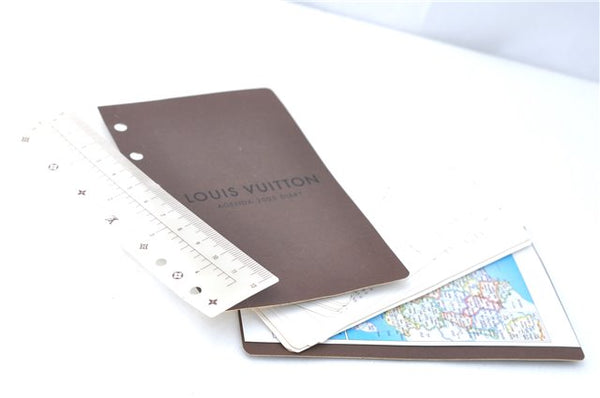 Authentic Louis Vuitton Monogram Panda Agenda Day Planner Cover R20011 LV J1388