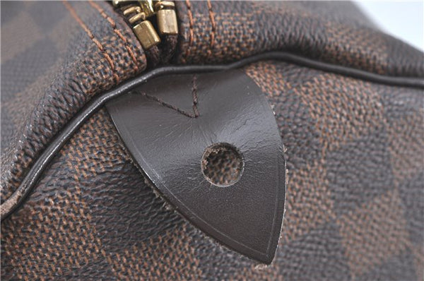 Authentic Louis Vuitton Damier Speedy 30 Hand Boston Bag N41364 LV J1390
