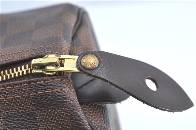 Authentic Louis Vuitton Damier Speedy 30 Hand Boston Bag N41364 LV J1390