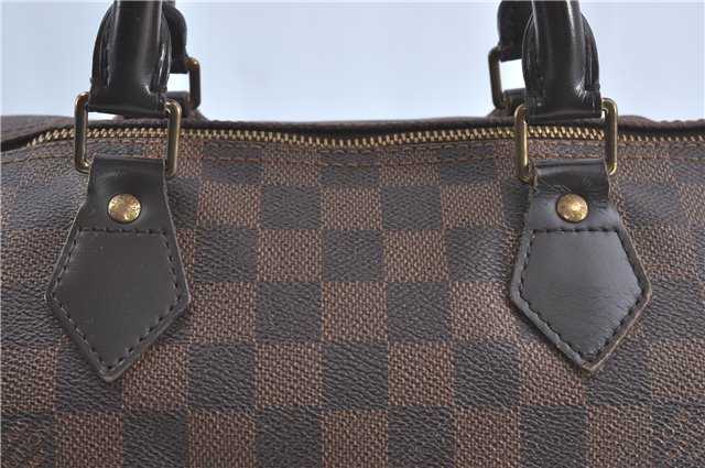 Authentic Louis Vuitton Damier Speedy 30 Hand Boston Bag N41364 LV J1390