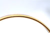 Authentic HERMES Email PM Bangle Ribbon Motif Gold Black Red J1393