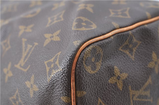 Authentic Louis Vuitton Monogram Speedy 35 Hand Boston Bag M41524 LV J1396